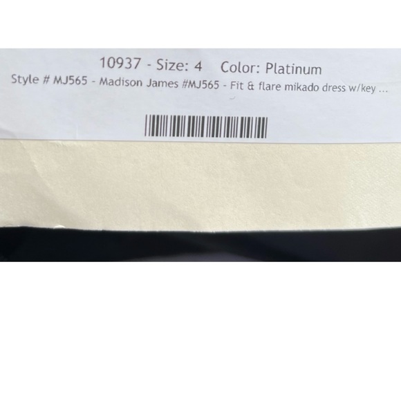 Madison James wedding Dress Mj565 Style - Picture 6 of 7